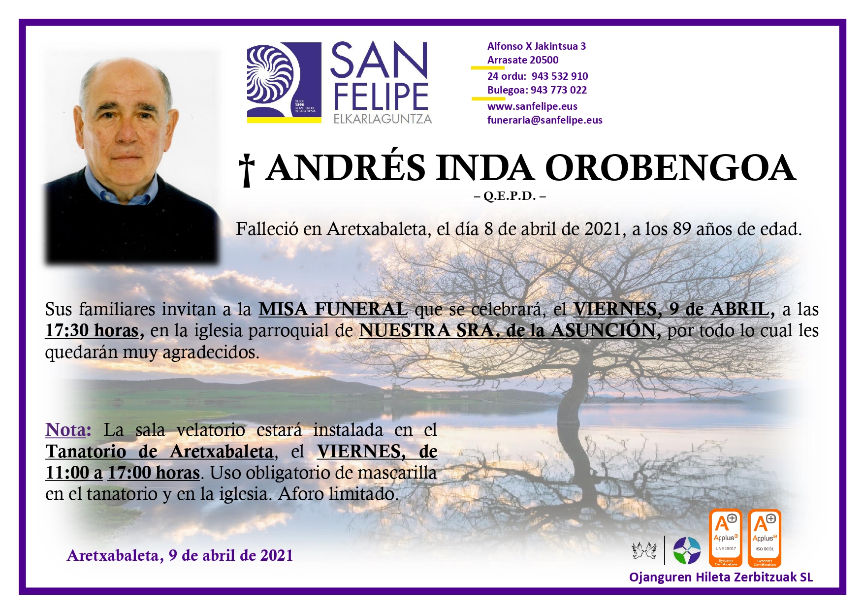 Andrés Inda Orobengoa