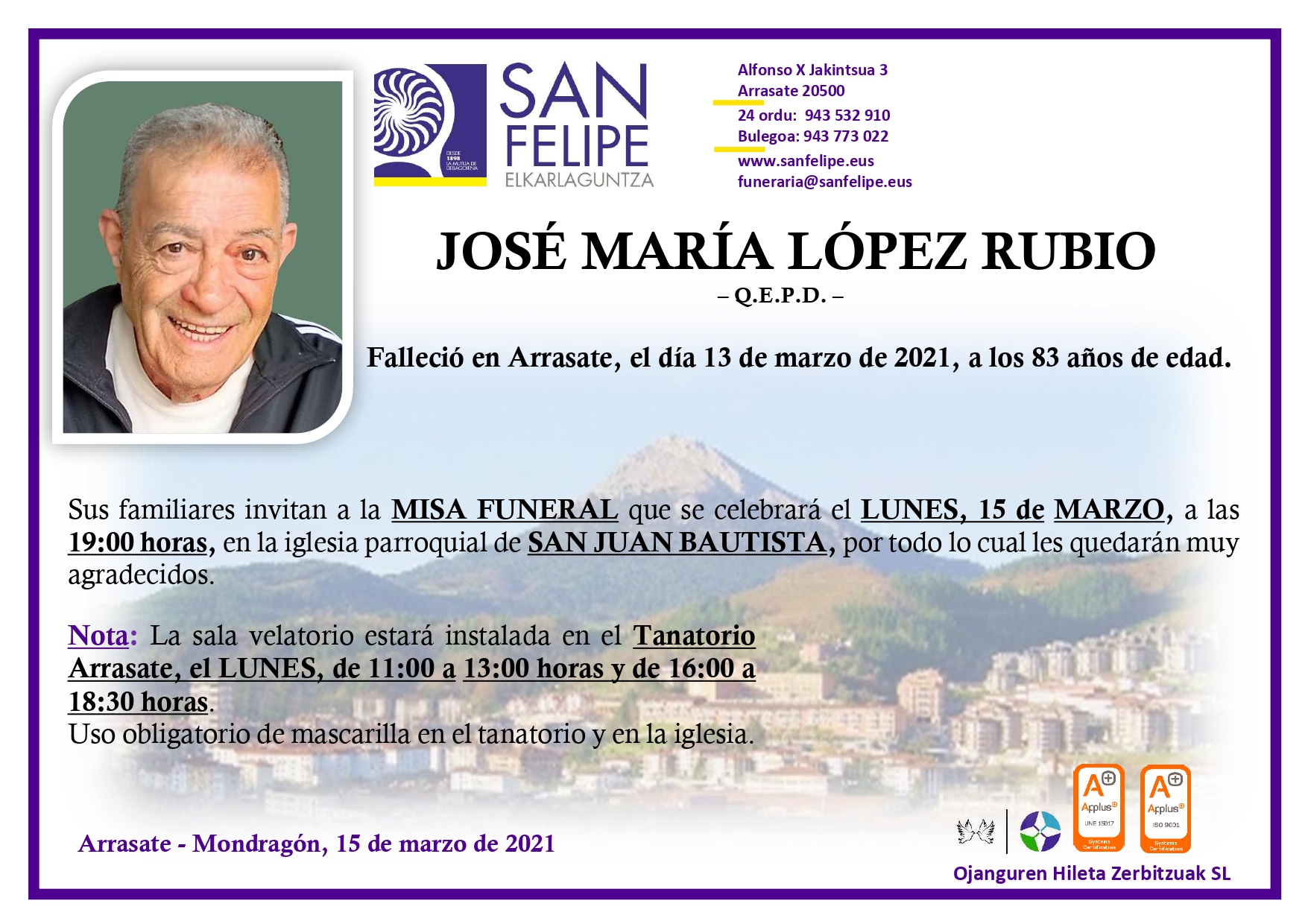 José María López Rubio