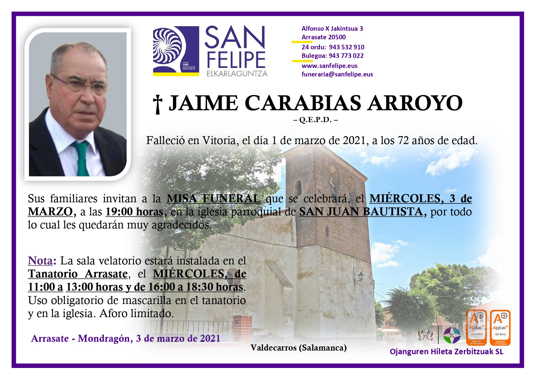 Jaime Carabias Arroyo