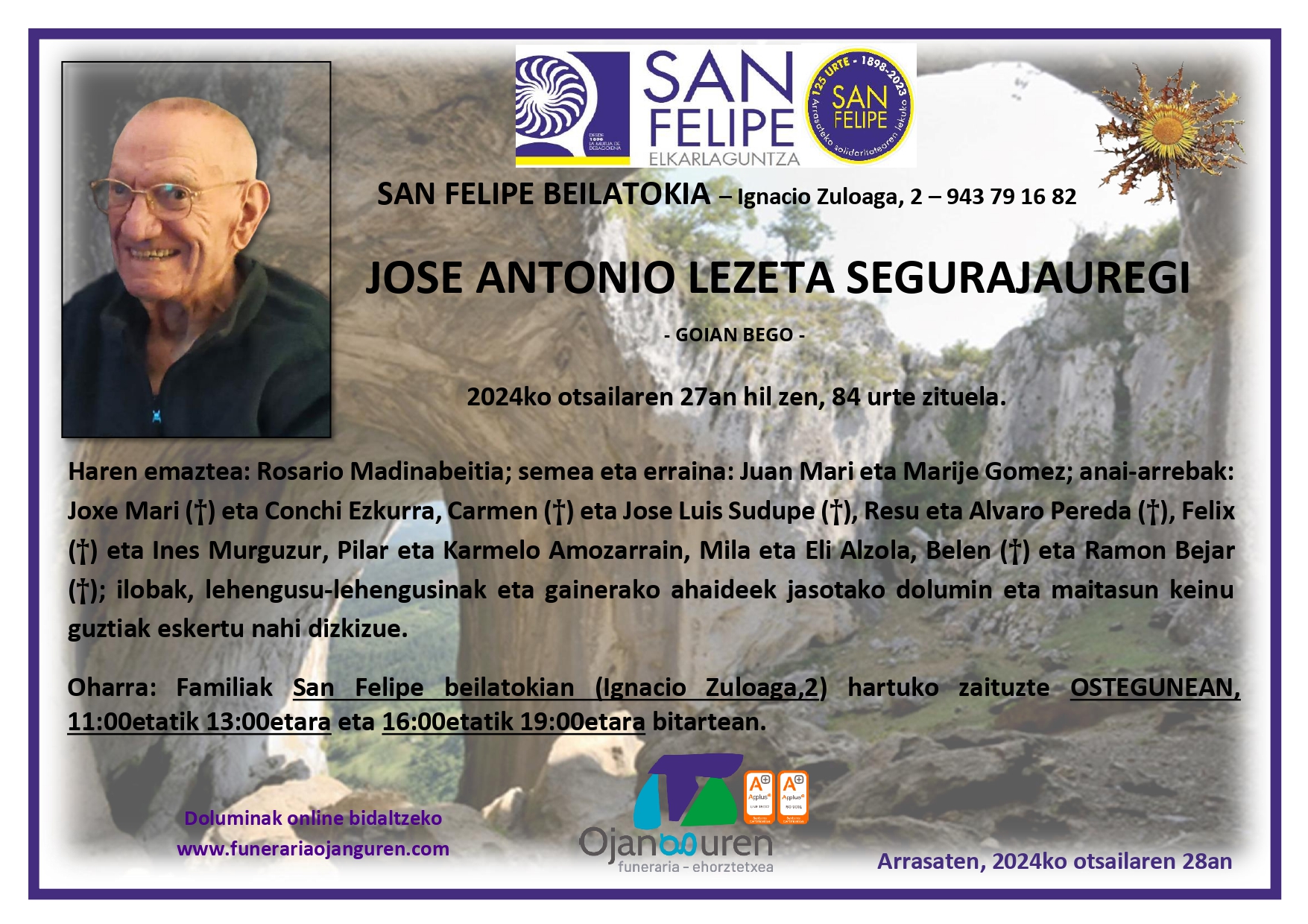 Jose Antonio Lezeta Segurajauregi
