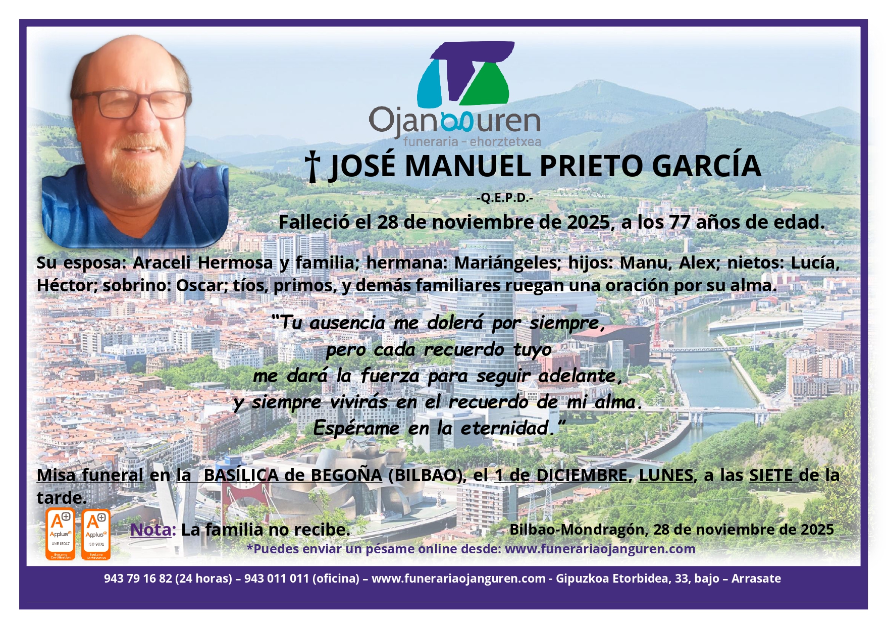 José Manuel Prieto García