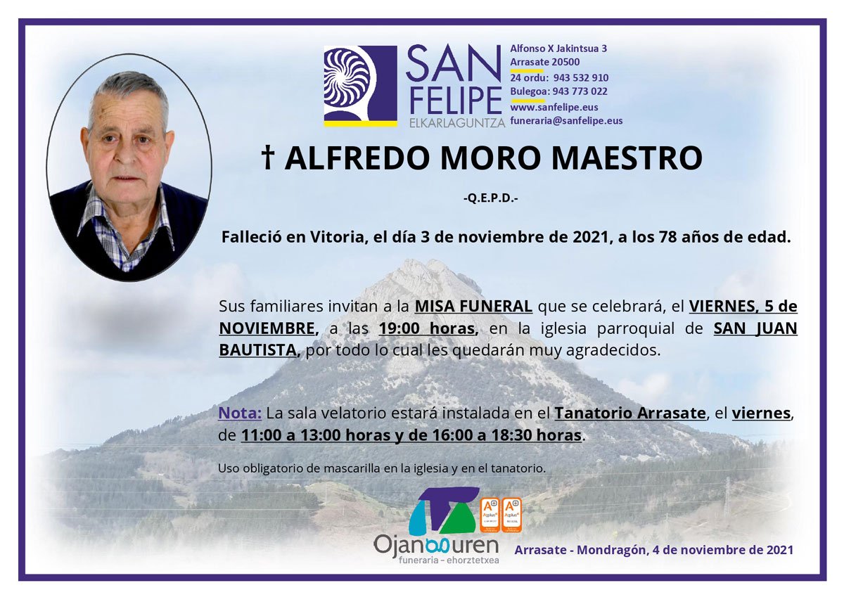 Alfredo Moro Maestro