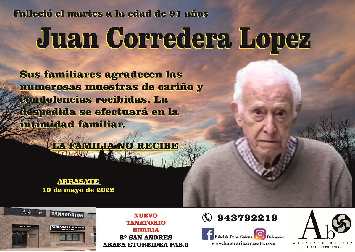 Juan Corredera Lopez