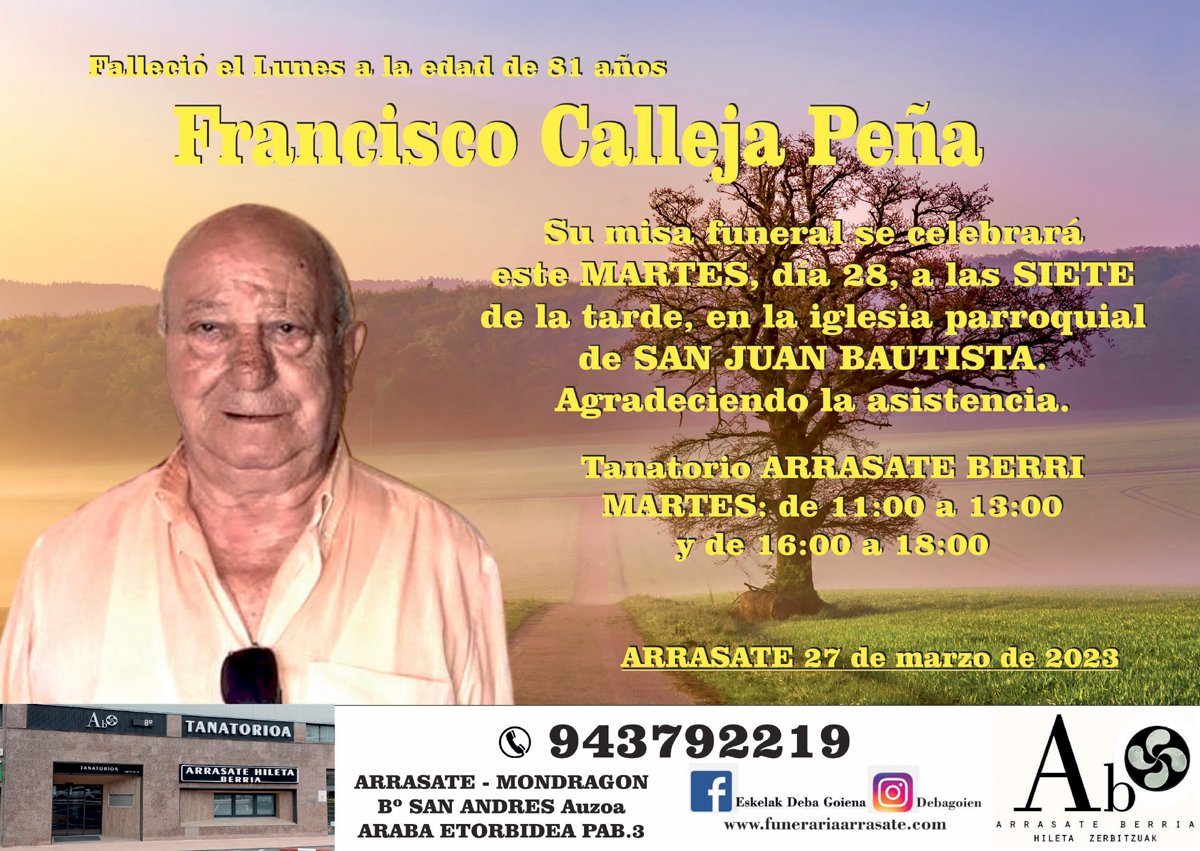 Francisco Calleja Peña