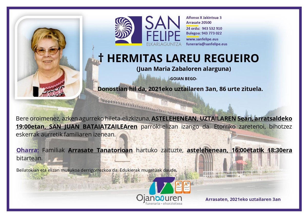 Hermitas Lareu Regueiro