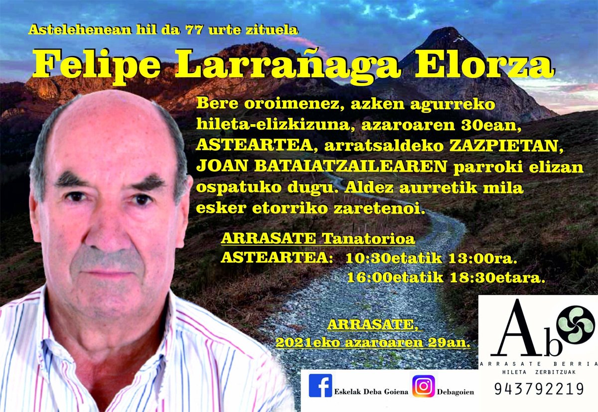 Felipe Larrañaga Elorza