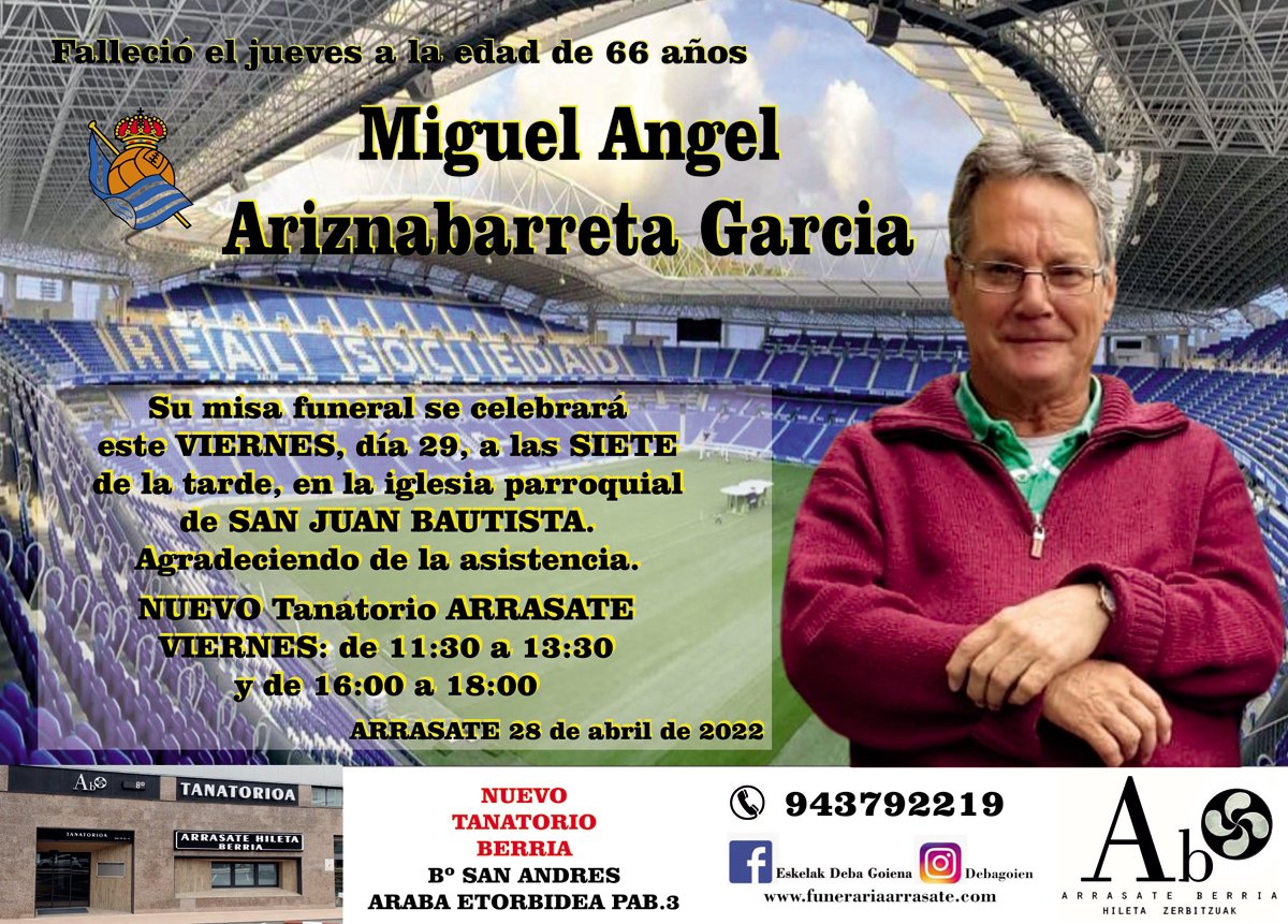 Miguel Angel Ariznabarreta Garcia