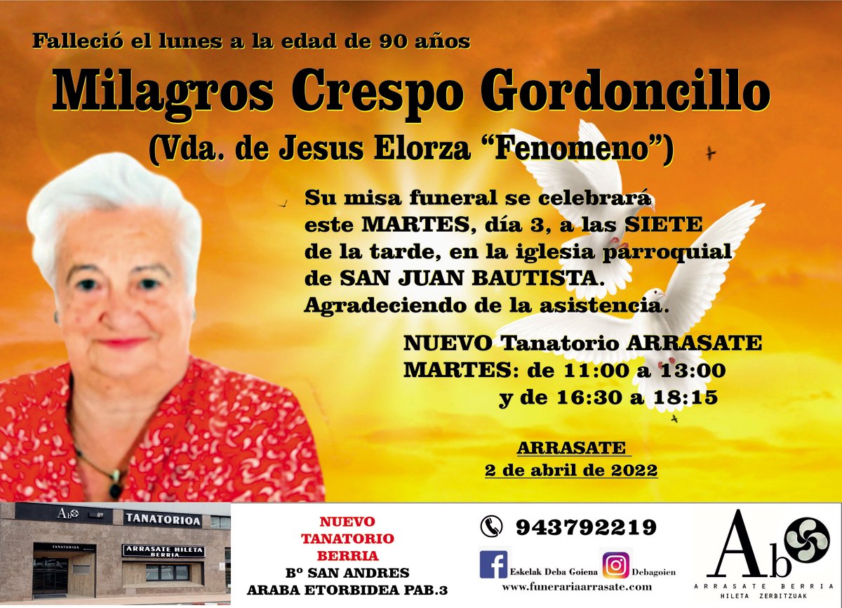 Milagros Crespo Gordoncillo