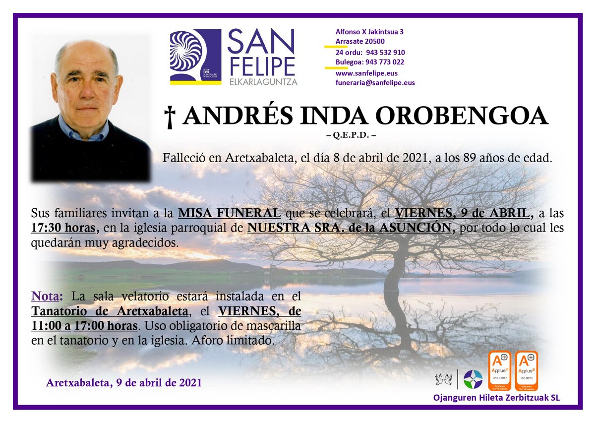 Andrés Inda Orobengoa