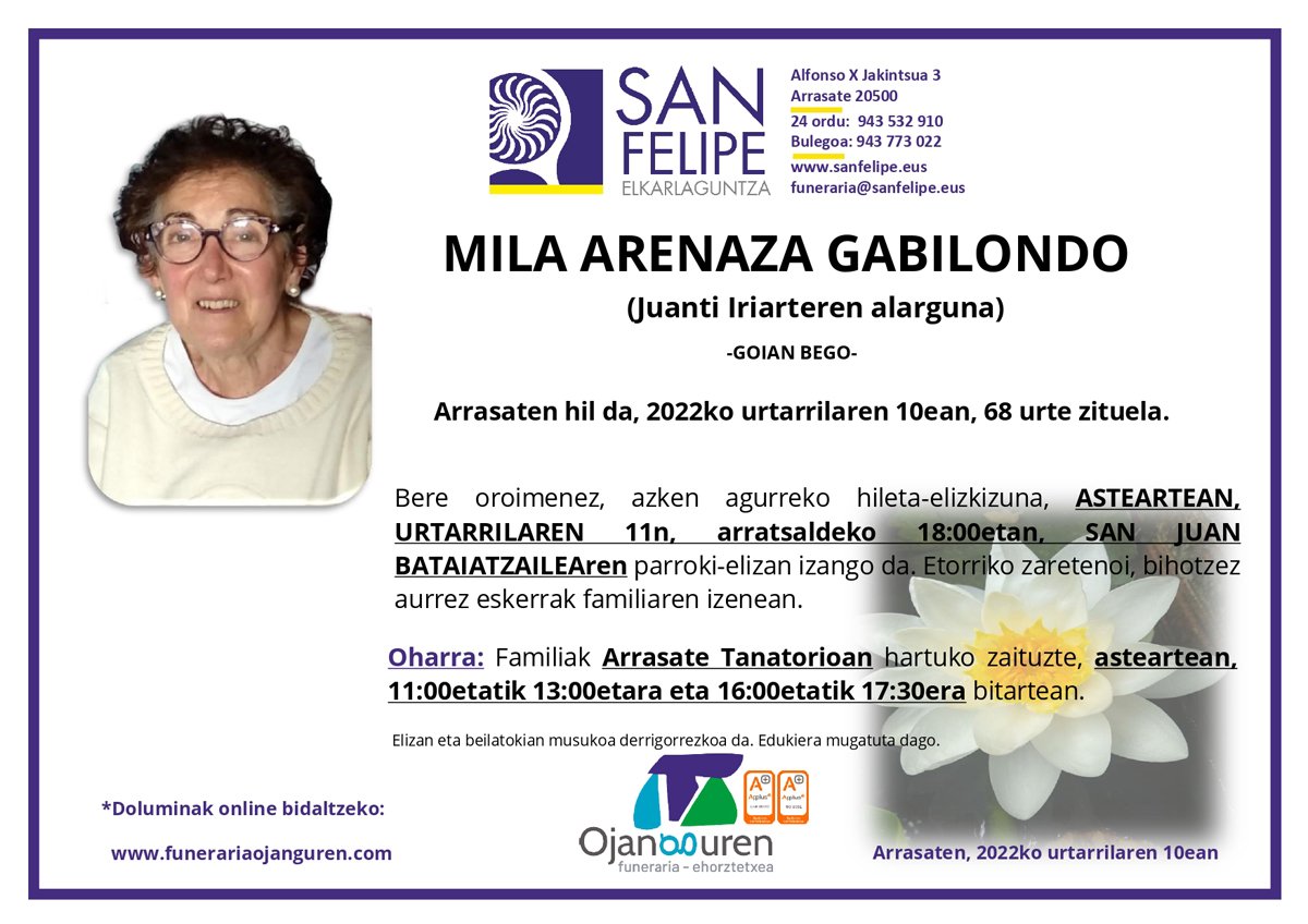 Mila Arenaza Gabilondo