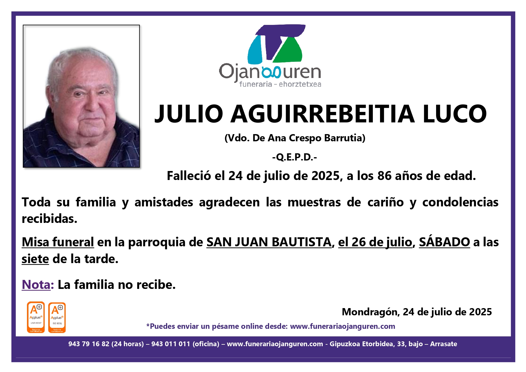 Julio Aguirrebeitia Luco