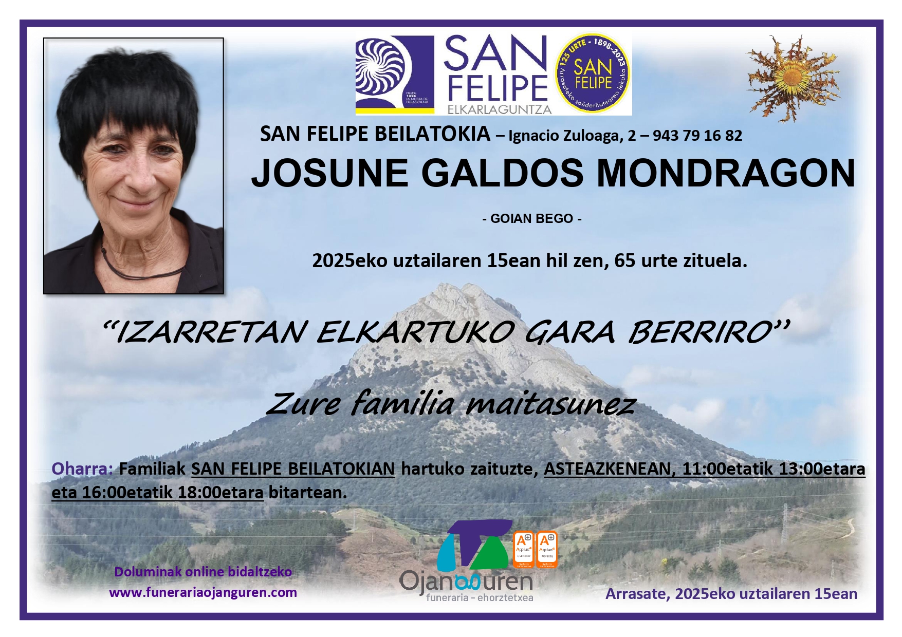 Josune Galdos Mondragon