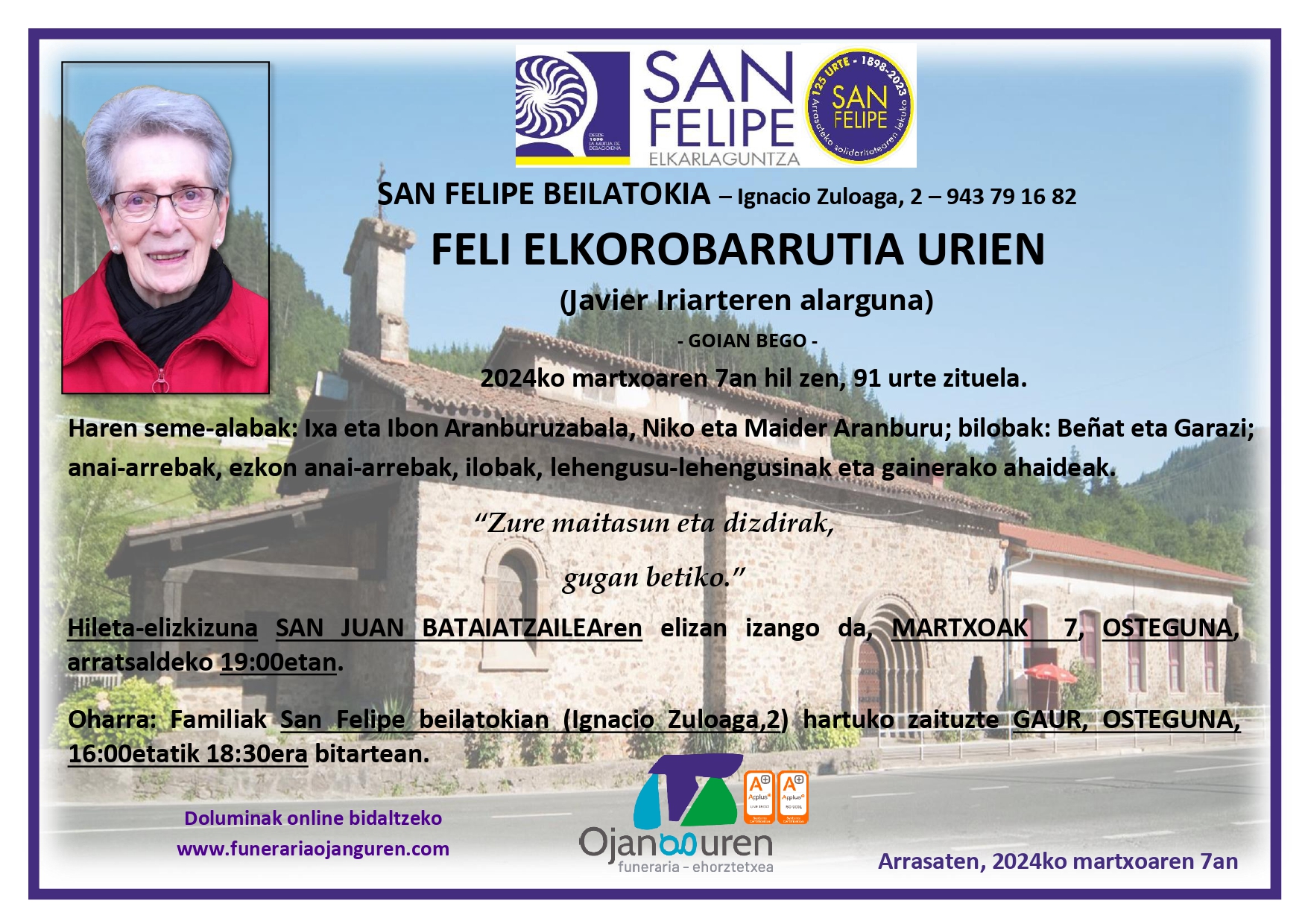 Feli Elkorobarrutia Urien