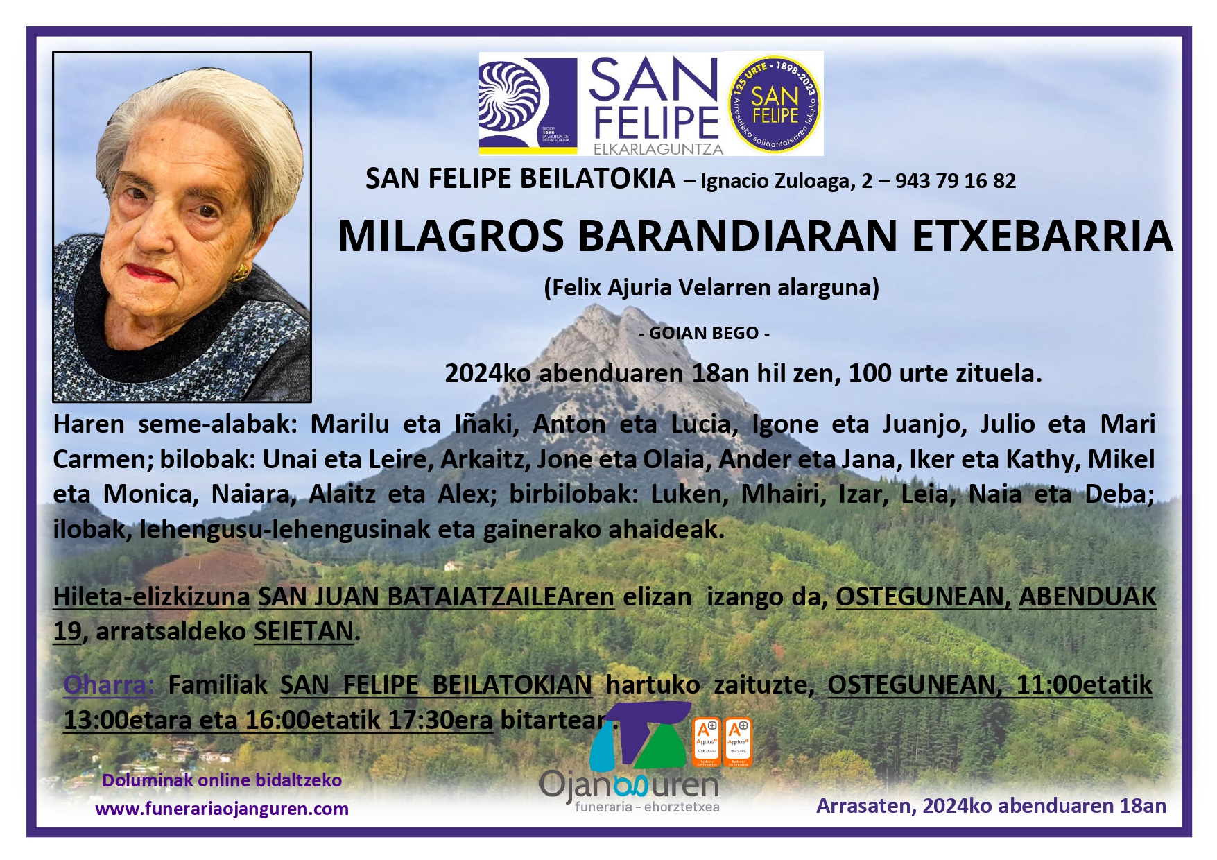 Milagros Barandiaran Etxebarria