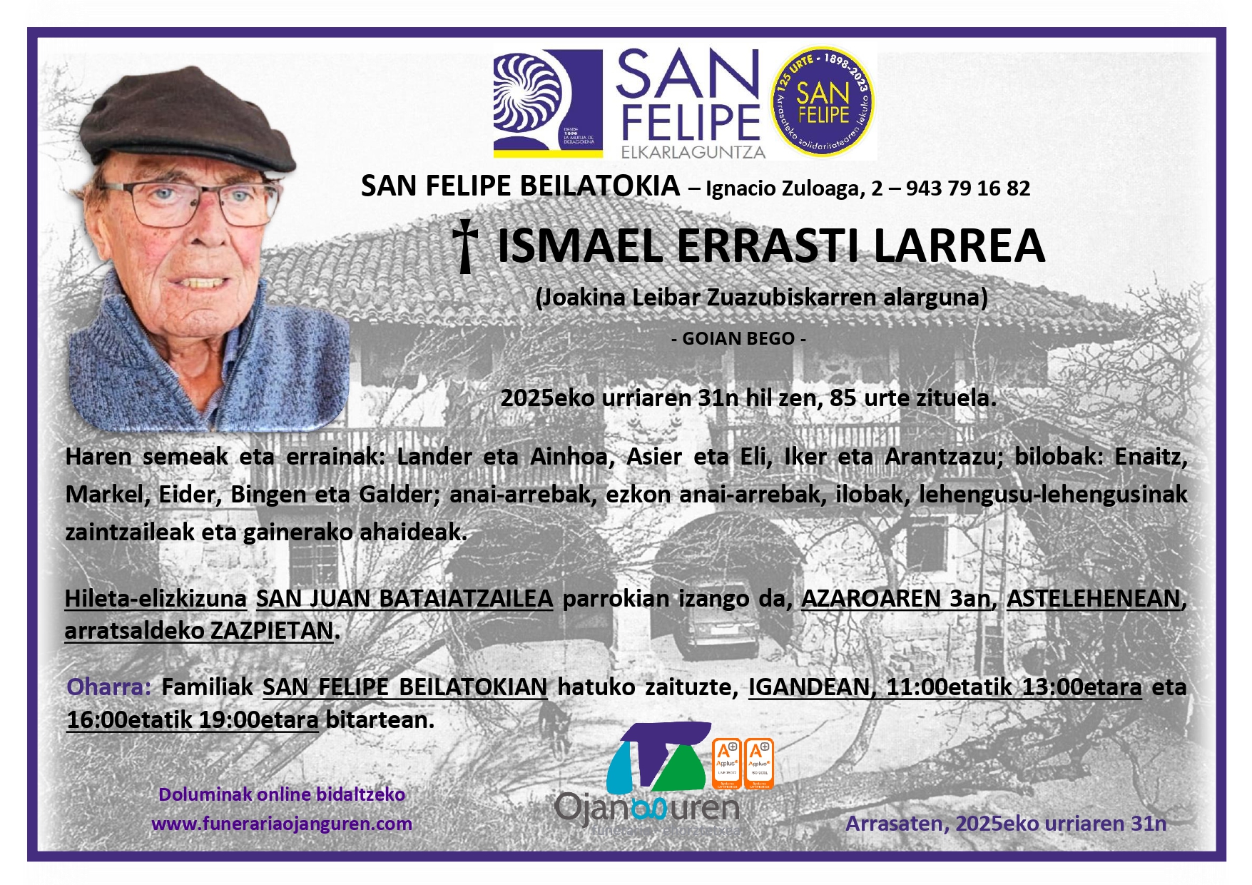 Ismael Errasti Larrea