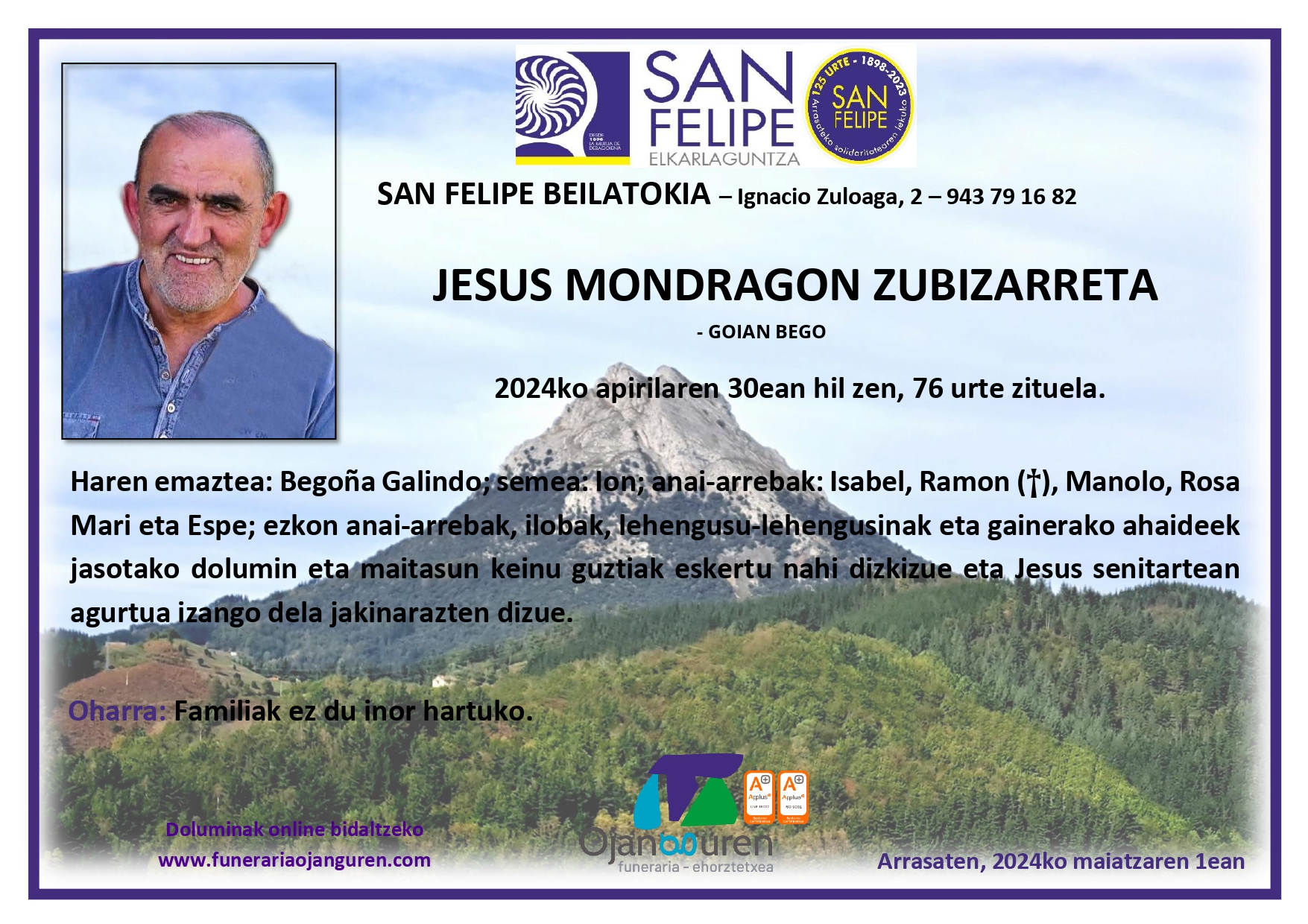 Jesus Mondragon Zubizarreta