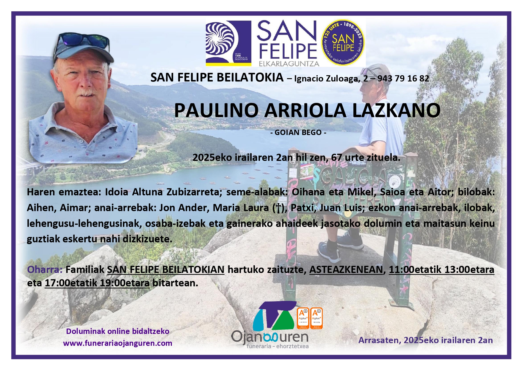 Paulino Arriola Lazkano