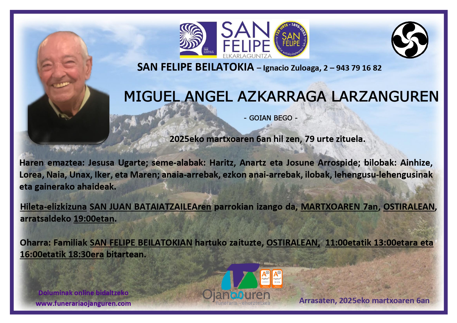 Miguel Angel Azkarraga Larzanguren