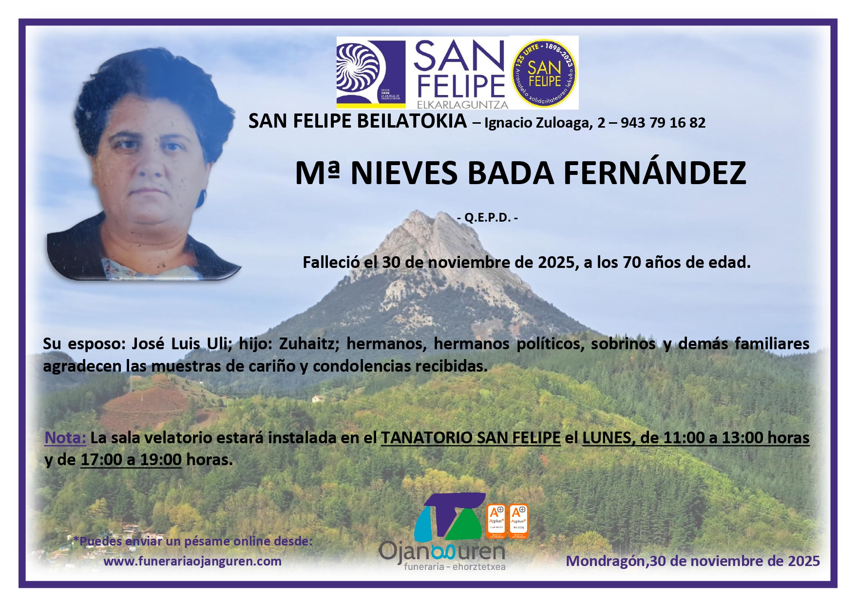 Mª Nieves Bada Fernández