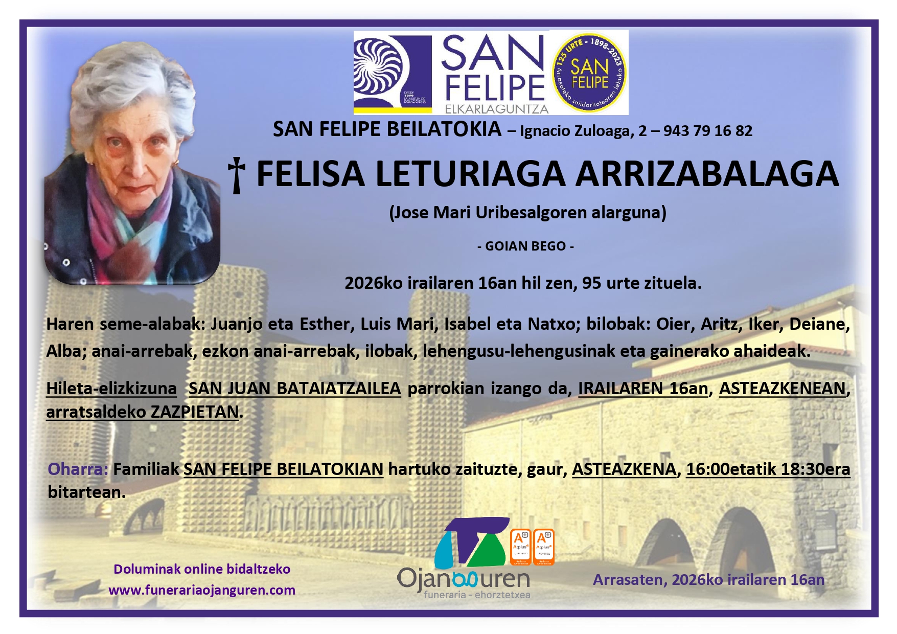 Felisa Leturiaga Arrizabalaga