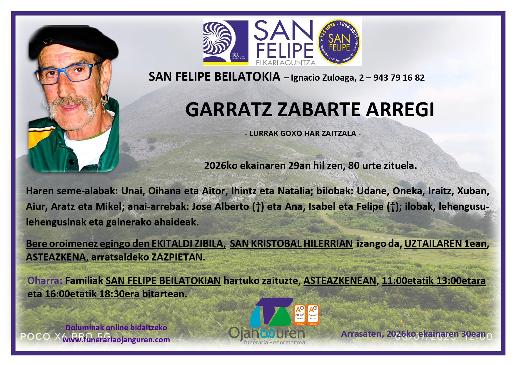 Garratz Zabarte Arregi