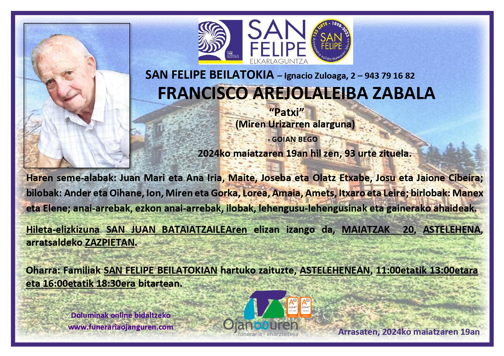 Francisco Arejolaleiba Zabala