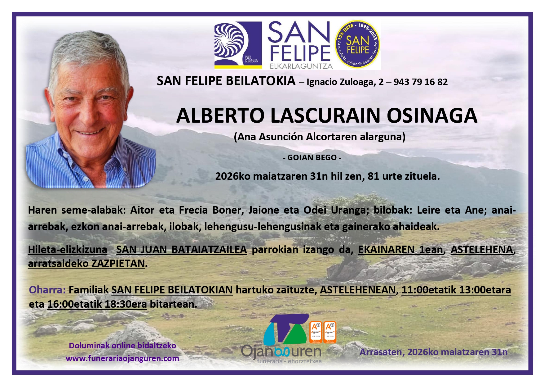 Alberto Lascurain Osinaga