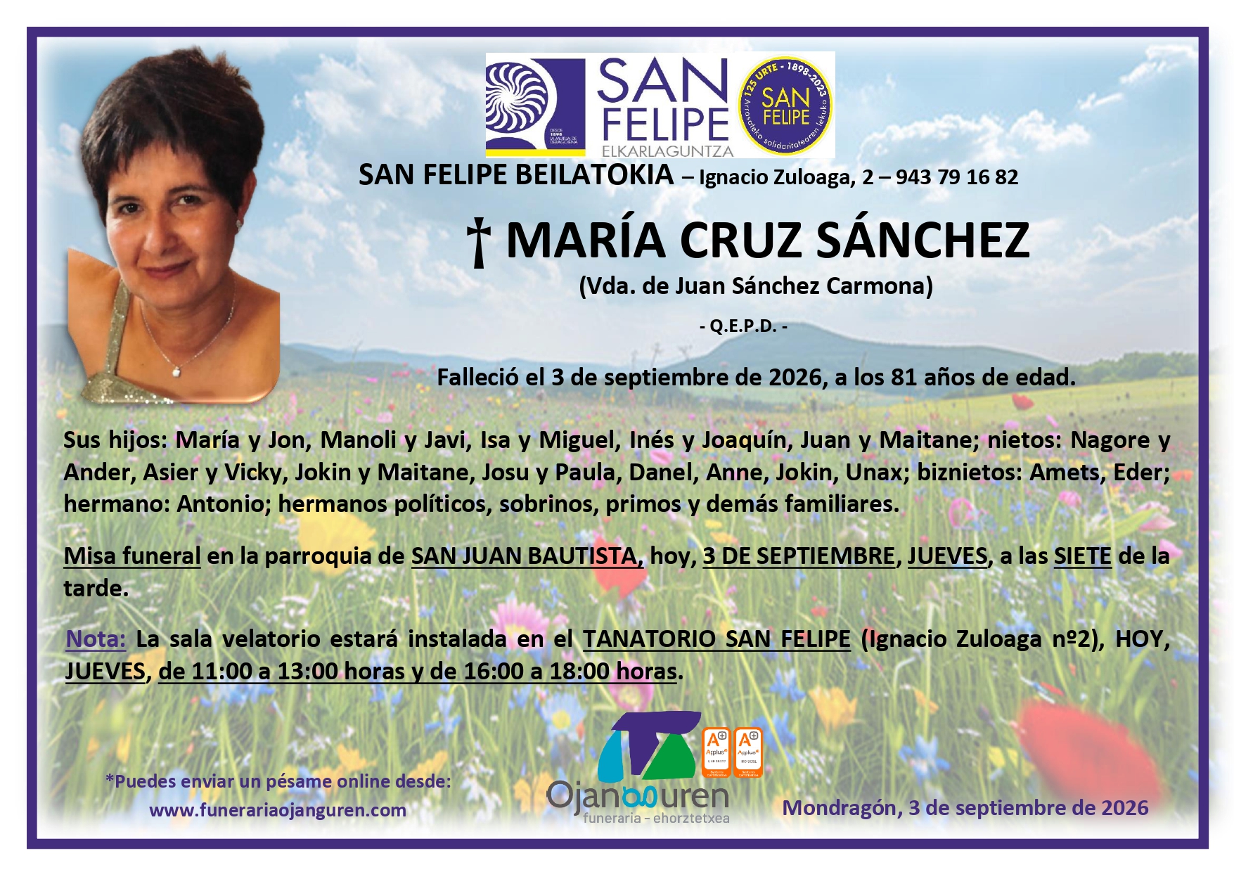 María Cruz Sánchez