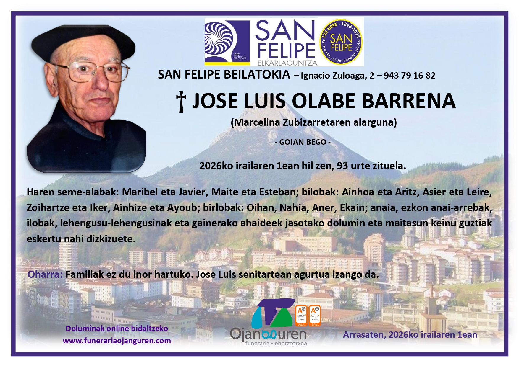 Jose Luis Olabe Barrena