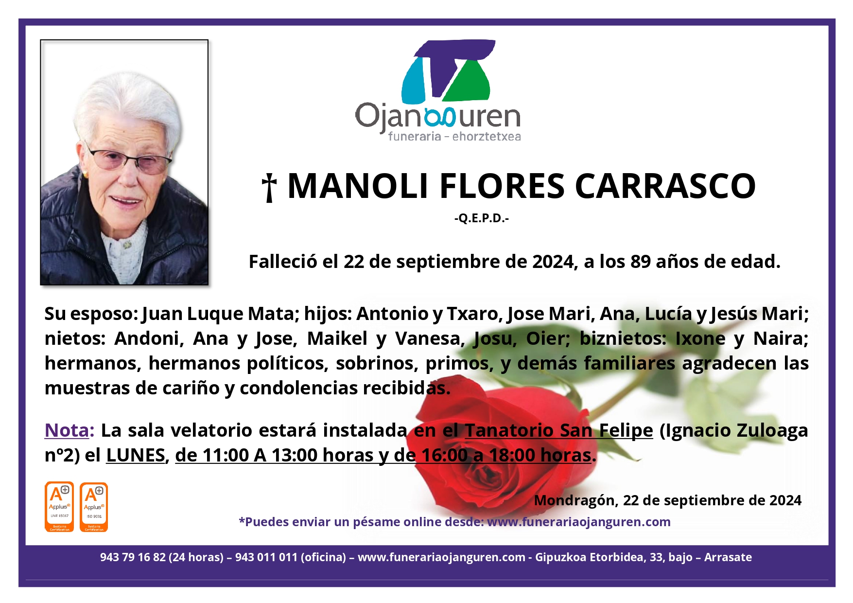 Manoli Flores Carrasco