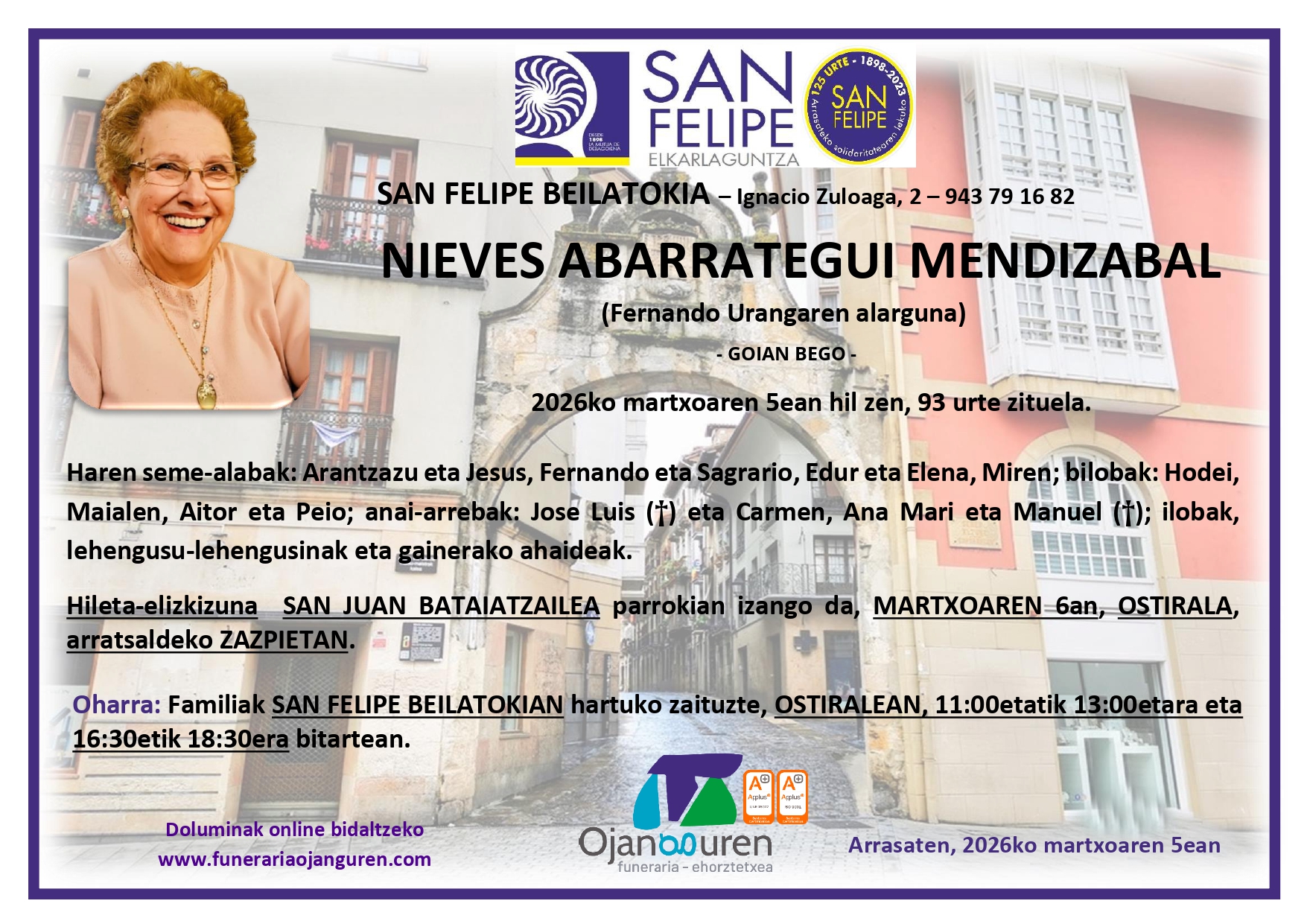 Mª Nieves Abarrategui Mendizabal