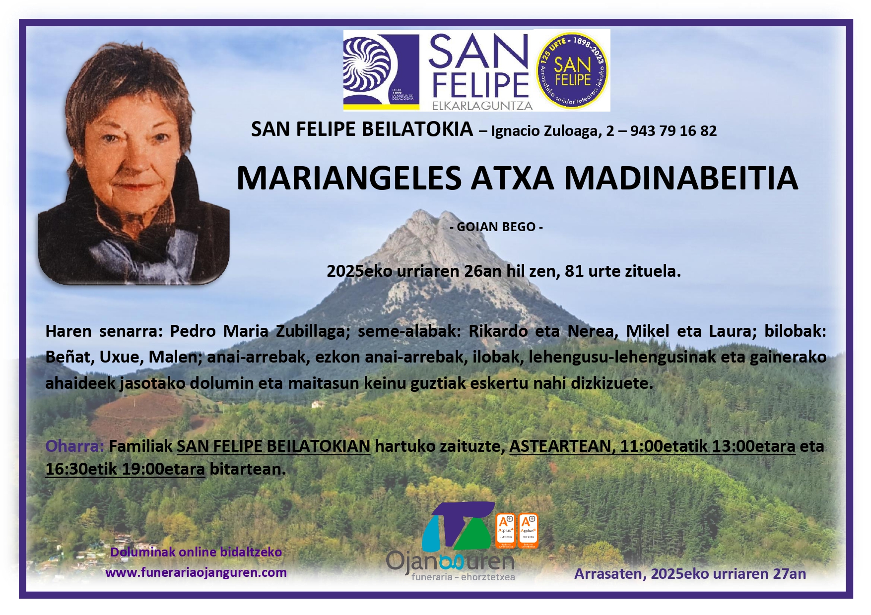 Mariangeles Atxa Madinabeitia