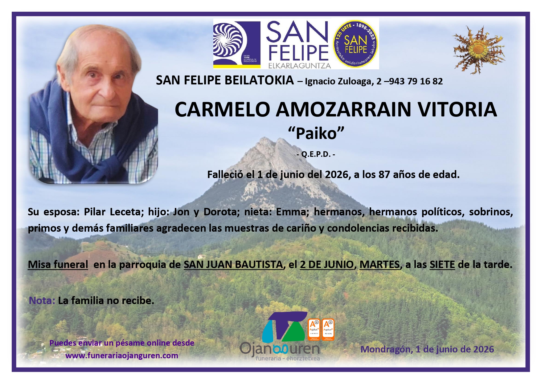 Carmelo Amozarrain Vitoria