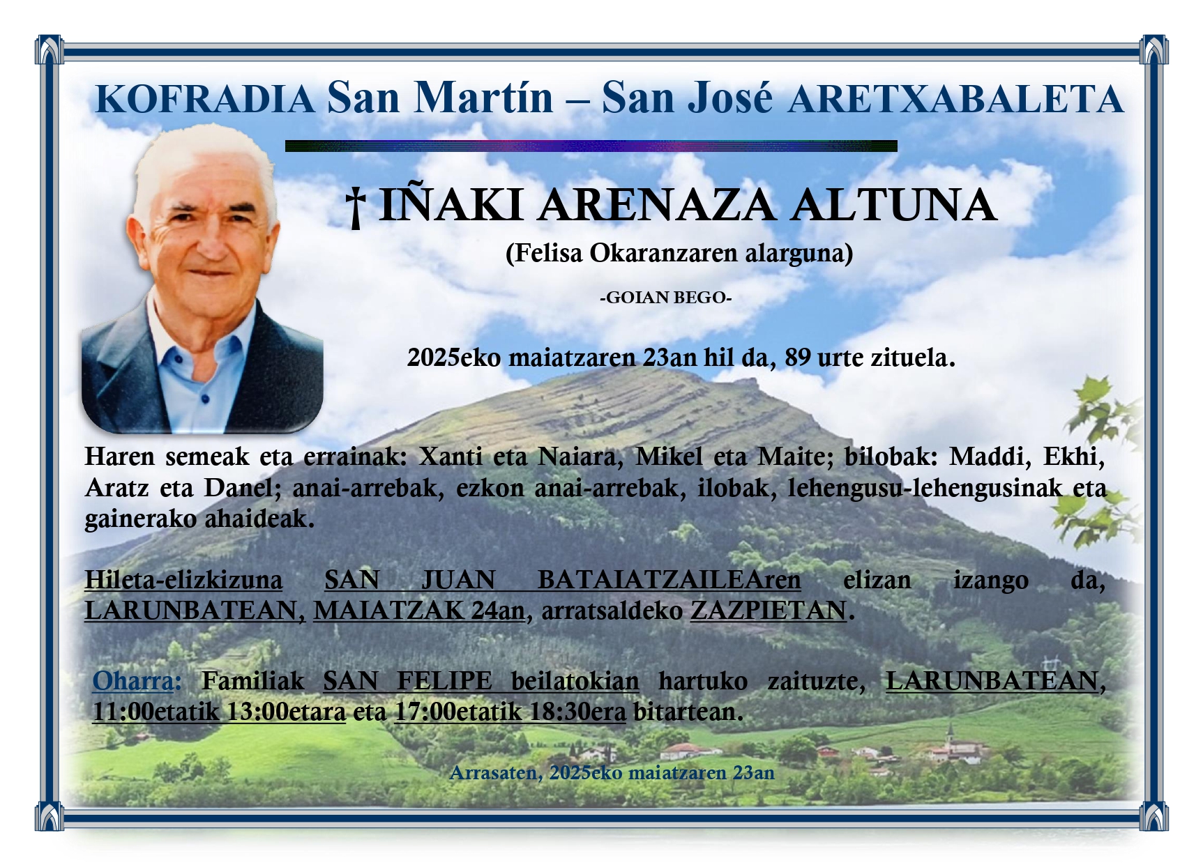 Iñaki Arenaza Altuna