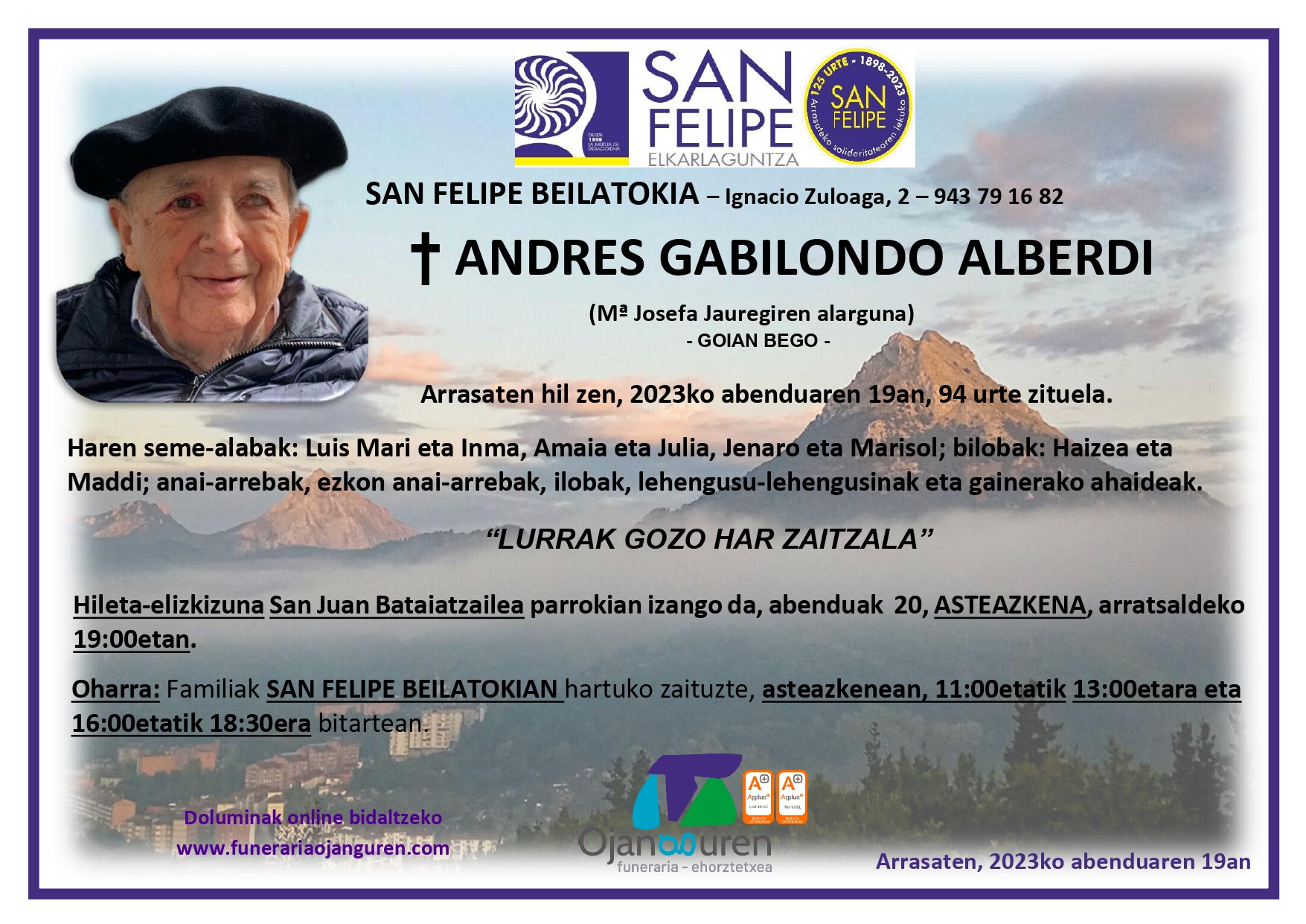 Andres Gabilondo Alberdi