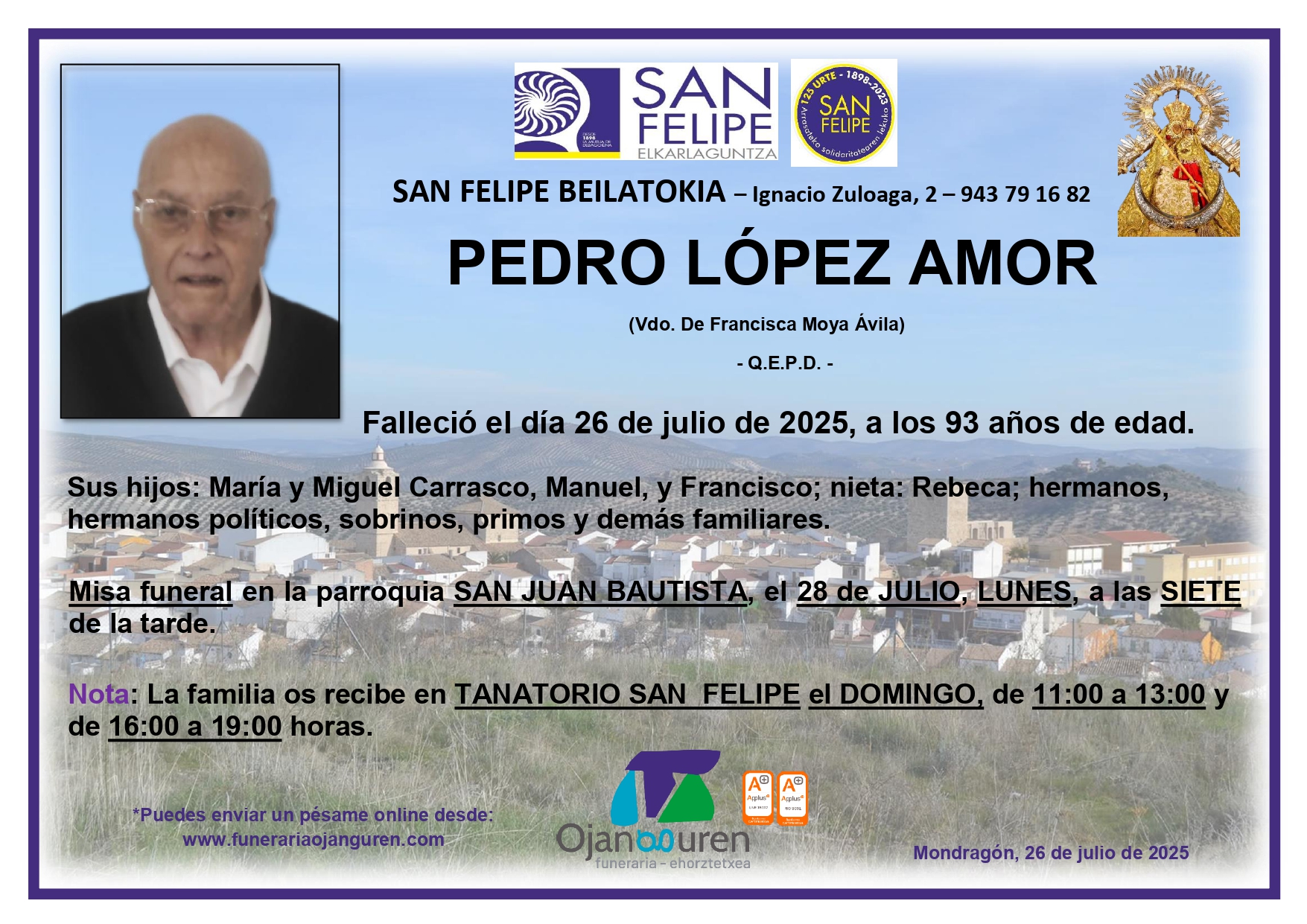 Pedro Lopez Amor