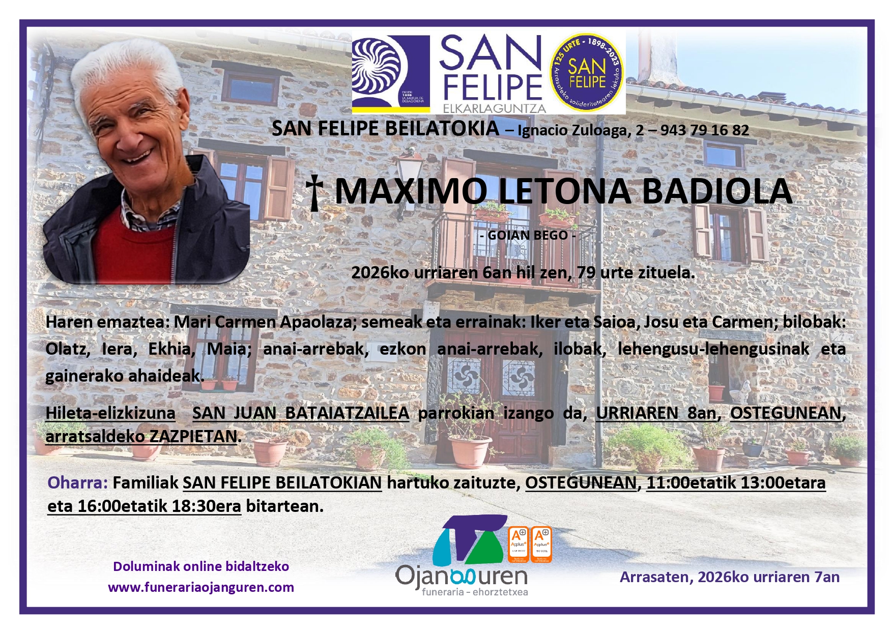 Maximo Letona Badiola