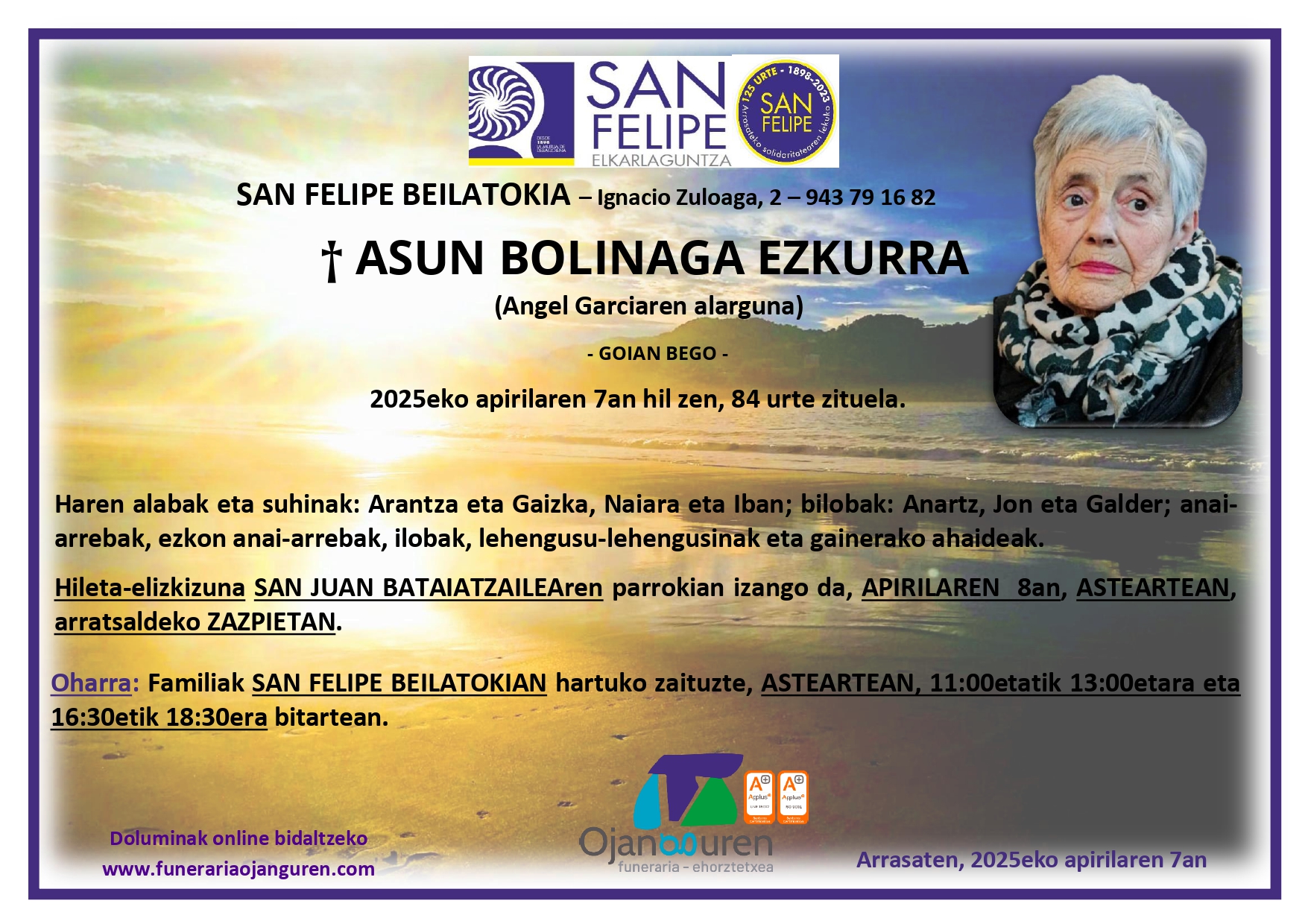 Asun Bolinaga Ezkurra