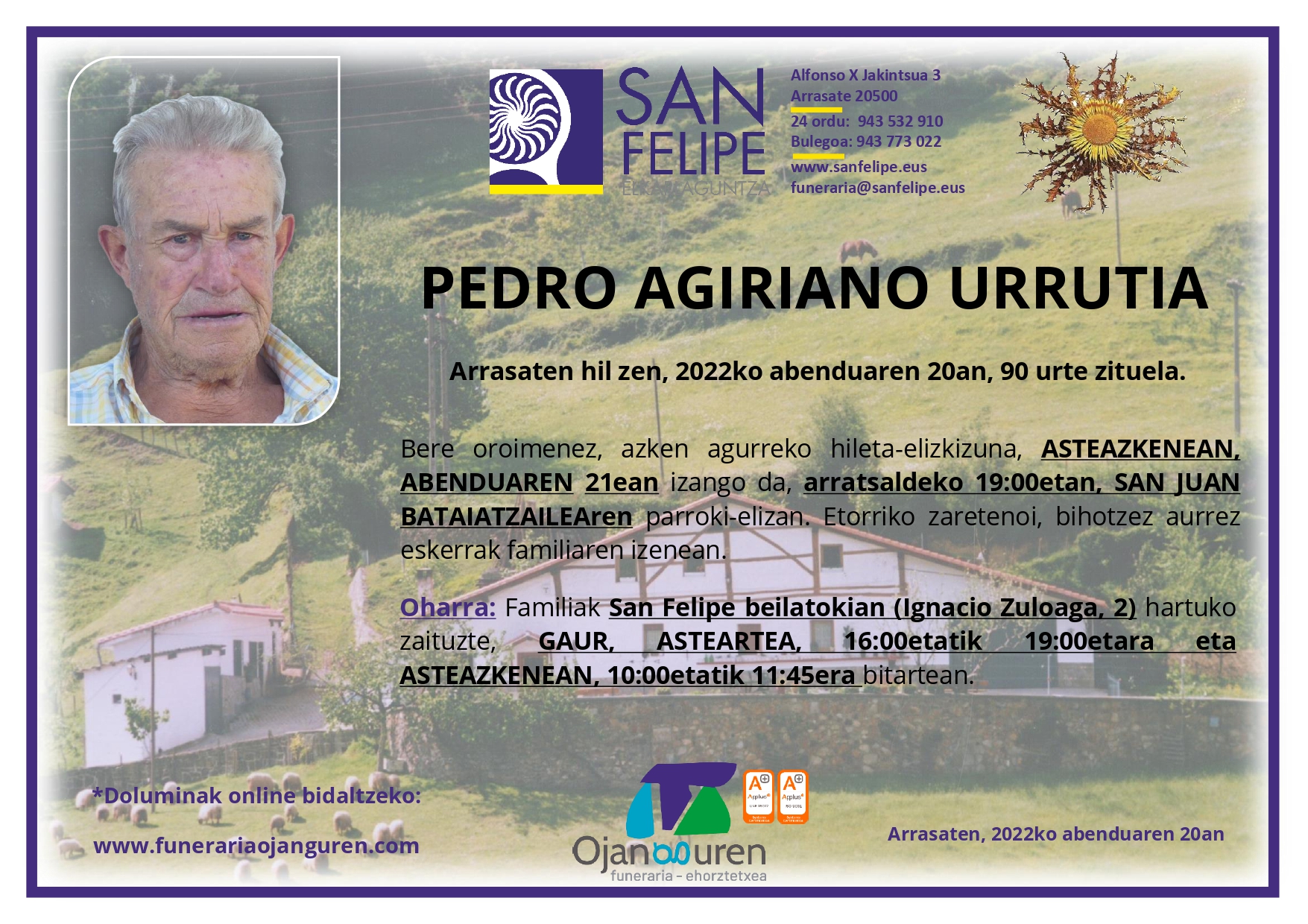 Pedro Agiriano Urrutia