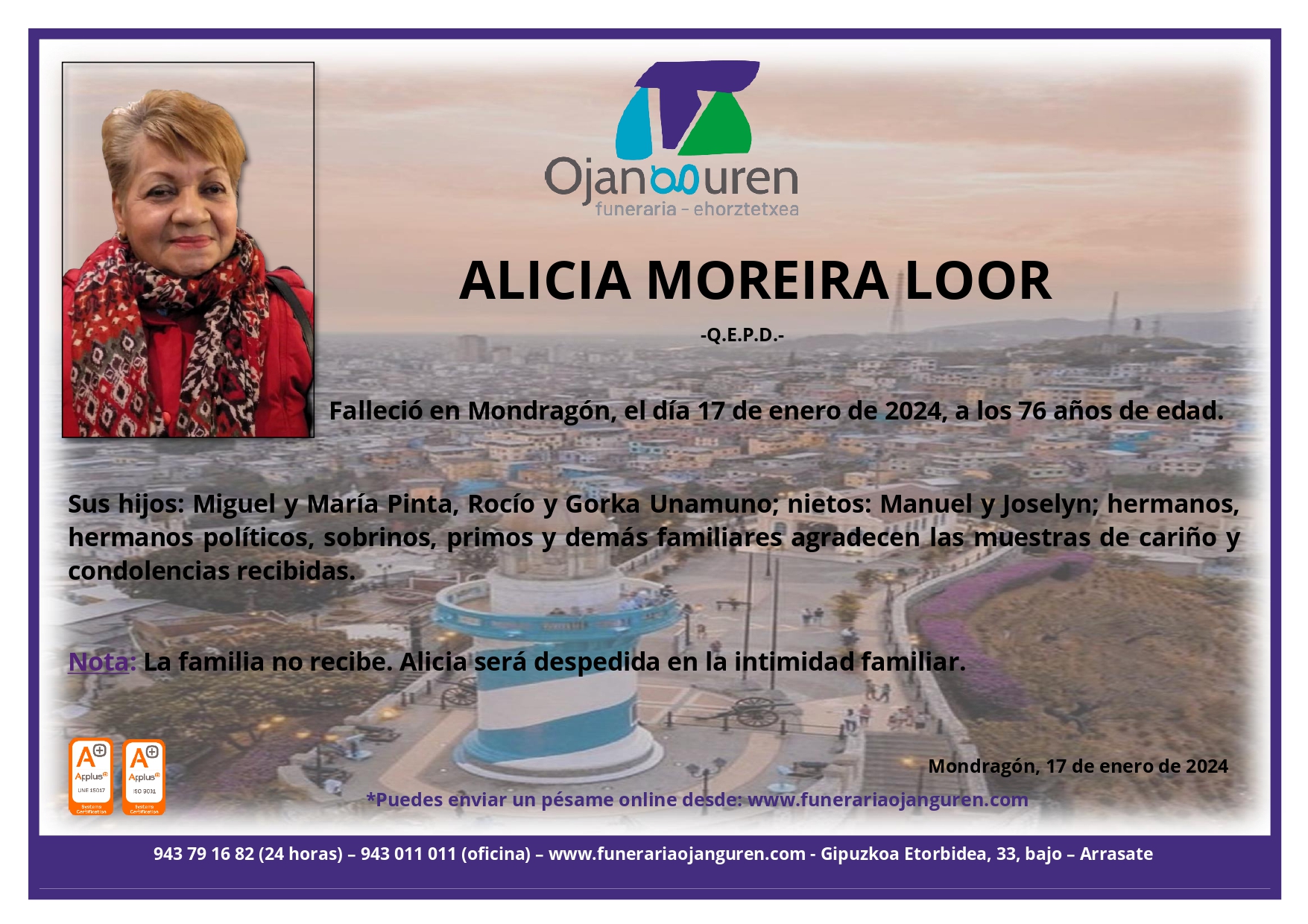 Alicia Moreira Loor
