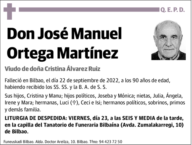 Jose Manuel Ortega Martinez
