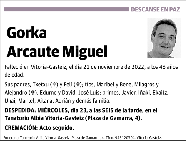 Gorka Arcaute Miguel