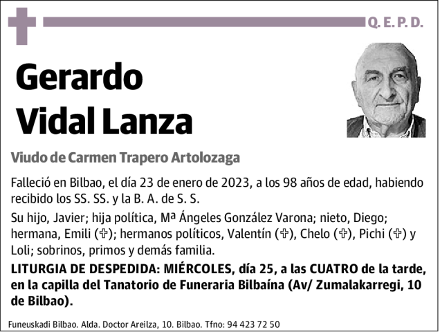 Gerardo Vidal Lanza