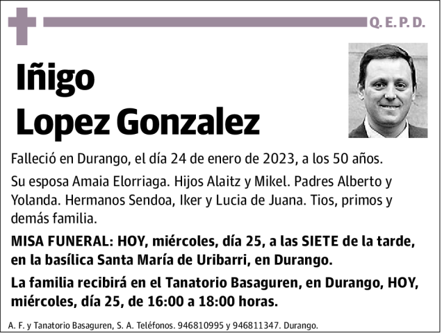 Iñigo Lopez Gonzalez