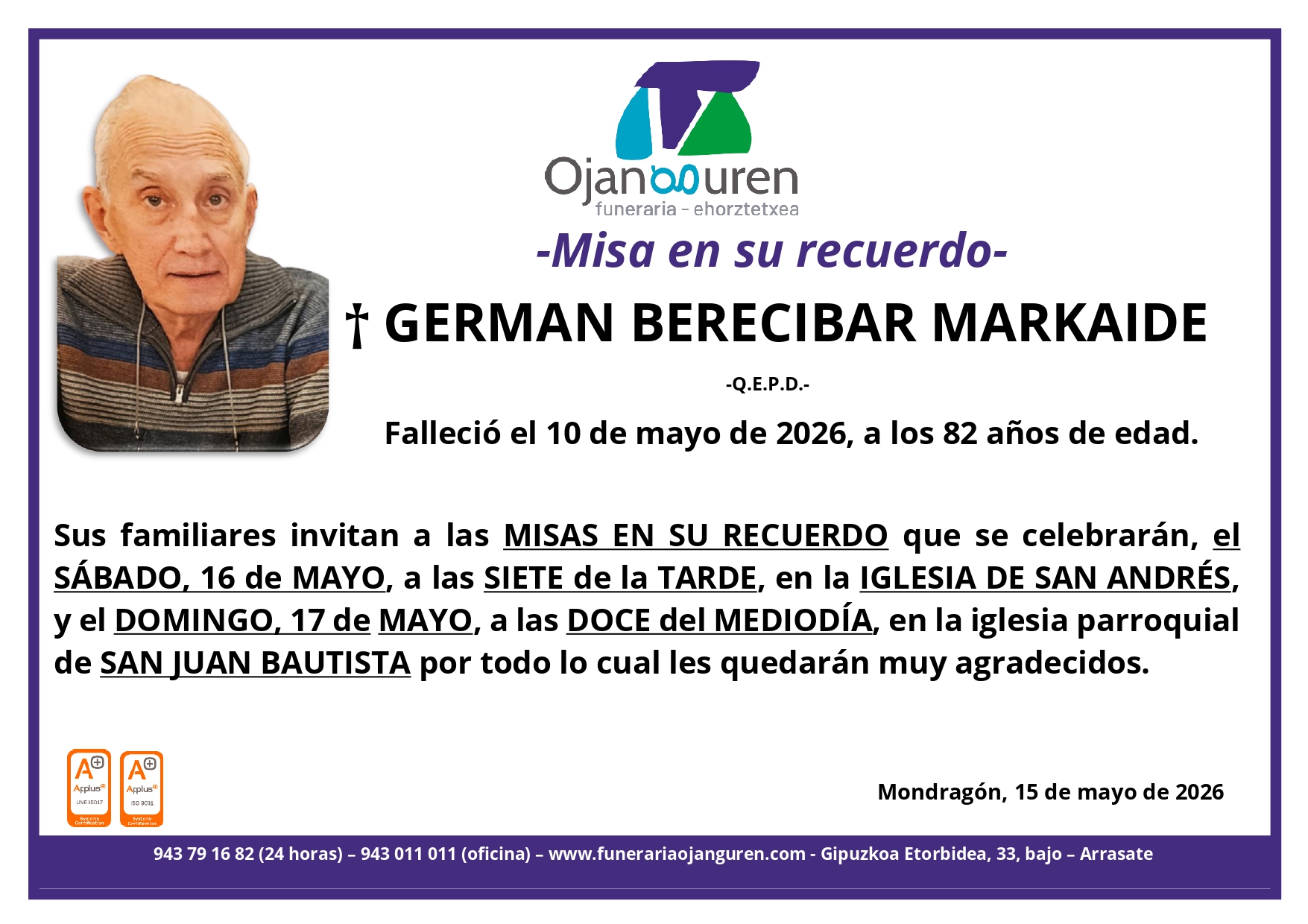 Germán Berecibar Markaide