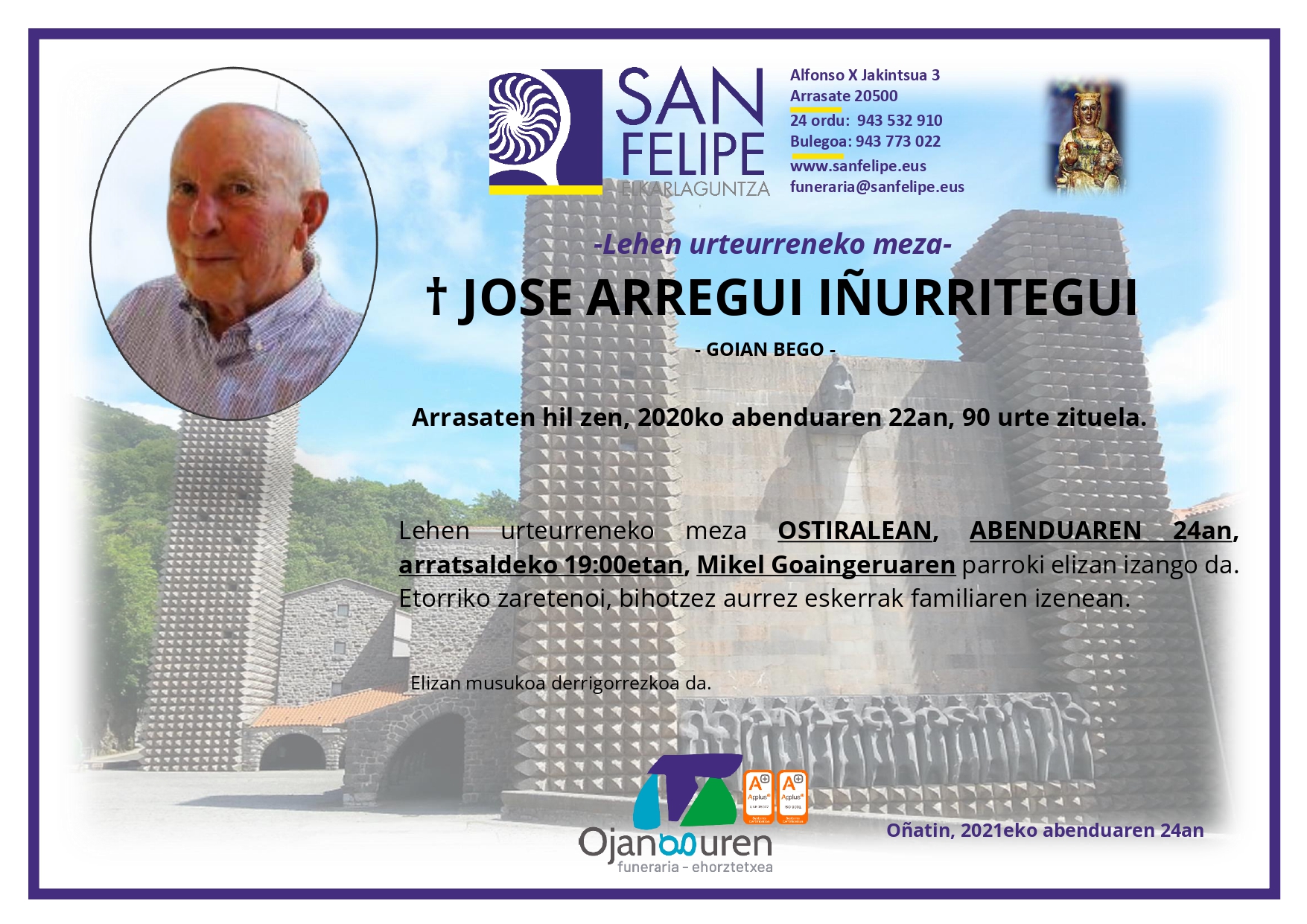 Jesus Arregui Iñurritegui