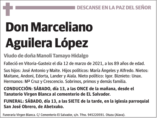 Marceliano Aguilera López