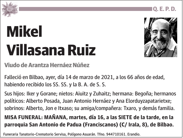 Mikel Villasana Ruiz