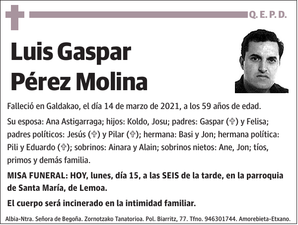 Luis Gaspar Pérez Molina