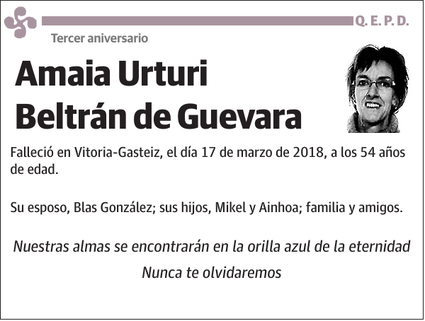 Amaia Urturi Beltrán De Guevara